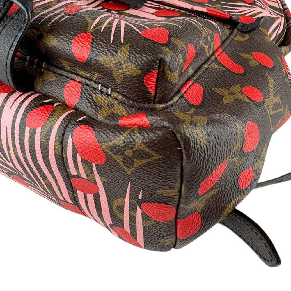 LOUIS VUITTON Brown Monogram Canvas Backpack - Picture 9 of 12